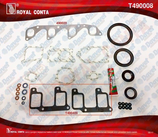 RNZ-61-34110-00 Silindir Kapak Contasi ( Fiat   Peugeot   Boxer 2.5td Dj5ted )